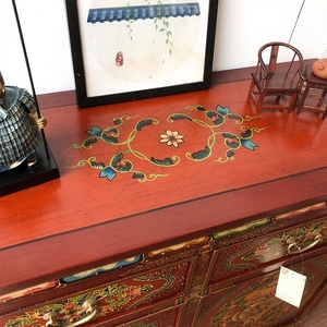 <span class=keywords><strong>Mueble</strong></span> de Entrada Oriental Chino Hecho a Mano de Madera Maciza de Alta Calidad con Patrones de la Suerte, <span class=keywords><strong>Mueble</strong></span> de Almacenamiento Multiusos para Sala de Estar - Product Image 2