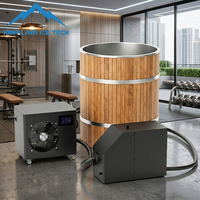 Système de filtration d'eau commercial à haut débit avec dispositif de purification UV et ozonateur pour salle de sport, spa, bain froid et refroidisseur de bain de glace