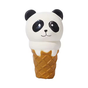 गर्म बिक्री पांडा आकार दांतों की सफाई रबर कुत्ते पालतू खिलौना पिल्ला हड्डियों के खिलौने टिकाऊ - Product Image 1