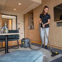 Aspirateur sec à faible bruit Karchers T 15/1, aspirateur commercial léger avec conteneur de 15 L, filtre HEPA 14 en option