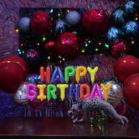 Kit de ballons 'Joyeux Anniversaire' en aluminium épais de 16 pouces, nouvelle bannière métallique, décoration de fête, vente en gros - Meilleures ventes