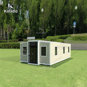 <span class=keywords><strong>Casa</strong></span> Expandible de Doble Ala con <span class=keywords><strong>Aura</strong></span> Verde, Vivienda Modular Sostenible Fuera de la Red - Product Image 4