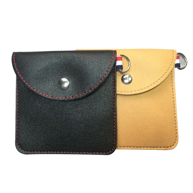 Digital Storage Bag Charging Case for Earphone Zipper Bag Envelope PU Leather Jewelry Pouch Travel Cable Organizer Electronic