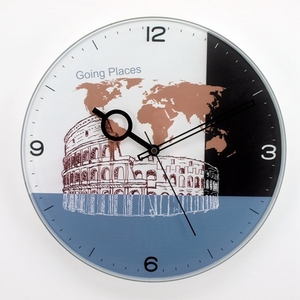 Hot Popular Modern Decoration <b>Wall</b> <b>Clock</b> Plastic Convex Cover Lens <b>Unique</b> Design Fashion Simple Style - Product Image 4