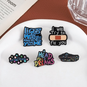 Broche <span class=keywords><strong>de</strong></span> la banda <span class=keywords><strong>de</strong></span> pop rock inglesa, pin esmaltado con letras <span class=keywords><strong>de</strong></span> canción <span class=keywords><strong>de</strong></span> música 'Lights Will Guide You Home', insignia <span class=keywords><strong>de</strong></span> solapa, regalo <span class=keywords><strong>de</strong></span> joyería para fans - Product Image 2