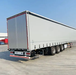 Meilleur <span class=keywords><strong>prix</strong></span> <span class=keywords><strong>Remorque</strong></span> <span class=keywords><strong>semi</strong></span>-<span class=keywords><strong>remorque</strong></span> à rideaux latéraux en PVC de 40 pieds, 30 tonnes, avec bâche pour boissons et marchandises - Product Image 5