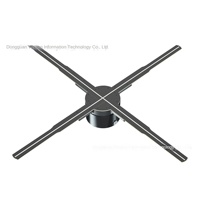 AIMV STU-3D Résolution 4K Android/Windows OS Télécommande FHD 4 lames Wifi Affichage holographique LED Lecteur publicitaire 3D