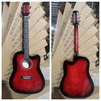 Cheap Swift Horse KJ41C-M 41 Inch Gloss Finish Acoustic Guitar High Quality Cutaway Professional Use with Accessories China