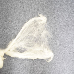 침구 및 의류 도매 몽고 100% 캐시미어 탈모 염소 양모 섬유 화이트 샘플 제공 - Product Image 4