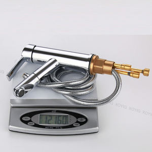 Robinet de lavabo moderne extractible 59-1 en laiton, monotrou, mitigeur chaud/froid à poignée unique - Product Image 6