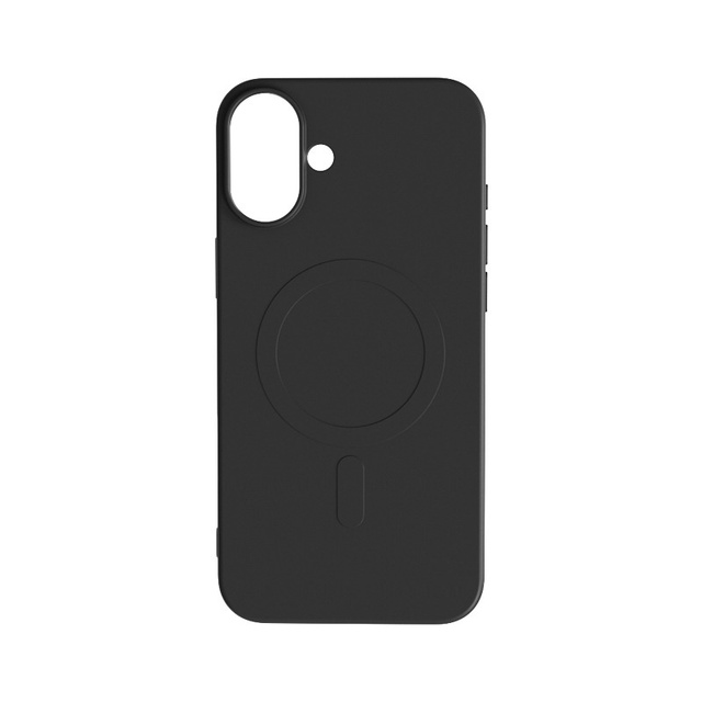 All-Inclusive Anti-Fall Protective Cover for iPhone 16 Pro Liquid Silicone Magnetic Suction Case with Phone Grip Included