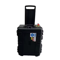 Nettoyeur laser à fibre pulsée portable 100W, refroidi par air, machine de nettoyage laser manuelle de précision pour le décapage de la rouille sur le bois et la pierre