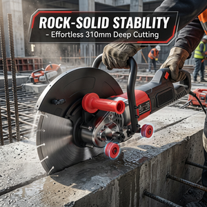 Scie à moteur <span class=keywords><strong>sans</strong></span> balais haute fréquence 9800W, approvisionnement direct usine, coupe encastrée, profondeur 310mm, fonctionnement <span class=keywords><strong>sans</strong></span> poussière, haute efficacité pour le béton - Product Image 3
