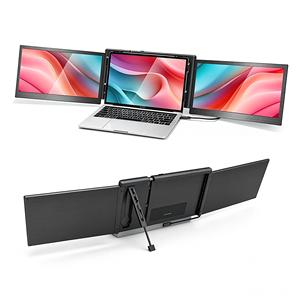Moniteur portable triple <span class=keywords><strong>P2</strong></span> PRO pour écran d'ordinateur portable 13,3 pouces FHD 1080p IPS, prise en charge Type-C/PD/TF, compatible MacBook M1/M2 - Product Image 1