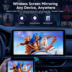 Multimédia 6 en 1 Android 14 Carlinkit Tbox 128 Go 64 Go Mise à niveau du matériel Mirrorlink Airplay Dex Wifi6 Auto Carplay pour Youtube - Product Image 3