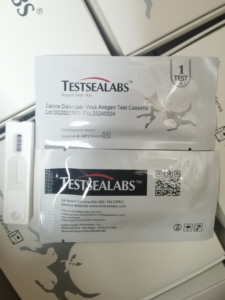 Testseabs 제조 동물 아프리카 돼지 열병 바이러스 항원 ASFV Ag 신속 진단 테스트 키트 - Product Image 3