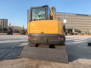 Excavatrice sur pneus compacte et polyvalente XE60WGA <span class=keywords><strong>de</strong></span> 6 tonnes pour les infrastructures urbaines et les projets écologiques - Product Image 5