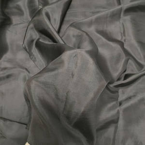 Couleur <span class=keywords><strong>noire</strong></span> 8mm <span class=keywords><strong>soie</strong></span> Habotai 45 "largeur 100% tissu de <span class=keywords><strong>soie</strong></span> de mûrier pour chemises doublure tissu vendre par la cour - Product Image 4