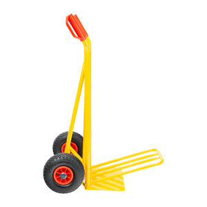Chariot d'entrepôt / Chariot à sacs avec pelle pliable, roues pneumatiques, jantes en plastique - Product Image 2