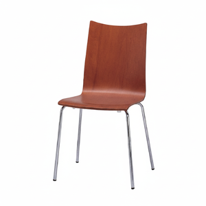 Chaises de salle à manger en bois empilables de conception moderne Mobilier de maison prêt à expédier du fabricant pour la cuisine - Product Image 1