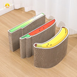 Nuovissimo Tiragraffi per Gatti dalla Forma Unica, Resistente ai Graffi, Letto per Gatti in Cartone Ondulato Durevole - Product Image 3