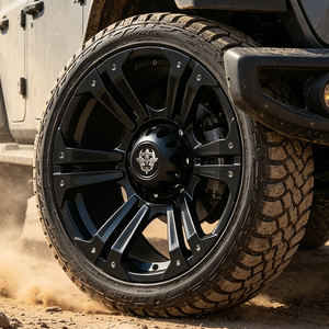 Jantes FLowtone <span class=keywords><strong>4x4</strong></span> tout-terrain 16" 17" 5x114.3 6x139.7 Jantes en alliage concaves Jantes tout-terrain pour Ford Mustang Wrangler Kia - Product Image 5