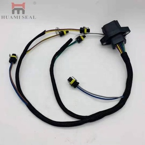 CAT330D C9 เครื่องยนต์คอมมอนเรลหัวฉีดน้ำมันเชื้อเพลิง 387-9433 3879433 ชุดสายไฟโลหะใหม่ - Product Image 4
