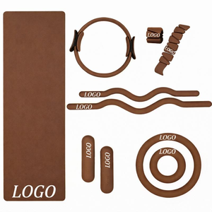 CZFIT - Juego de Bandas de Resistencia para Pilates con Logotipo Personalizado OEM, Tapete de Yoga de Goma PU, Bandas de Tela para Glúteos, Kit de Yoga y Pilates - Product Image 3