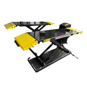 【売れ筋】3.5トン 中高位シザーリフト 自動車整備工場用機器 ガレージ用カーリフト ポータブルエレベーター 油圧式カーリフト - Product Image 1