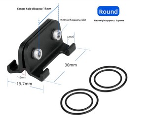 Soporte para <span class=keywords><strong>Bicicleta</strong></span>, Clip de Montaje para Vehículo, Soporte para Placa de Matrícula de Competición, Soporte para Placa de Matrícula Resistente al Viento - Product Image 5