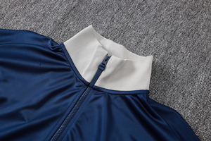 Conjunto de Treino de Manga Curta com Zíper Completo Outono Inverno 25/26 Tottenham Uniforme de Competição de Clubes Europeus Futebol - Product Image 3