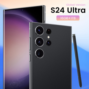 Original S24 siêu Sakura màu hồng 7.3 inch 16G + 256GB mặt mở khóa S24 thông minh di động điện thoại di động Android 13 mở khóa chơi game điện thoại di động - Product Image 4