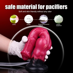 YOCY Inflatable Squirting Horse <b>Dildo</b> Silicone Anal <b>Dildo</b> Couples Sex Game Squirting Inflating Sex Toys for Women Men - Product Image 6