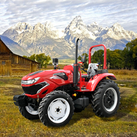 Mini Tractor Agrícola 4x4, Tractor Pequeño con Implementos y Motor Diésel en Venta, Maquinaria Agrícola de Calidad