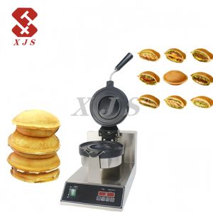 Facile à utiliser Chauffe-pain commercial Donut Panini Gelato Press Maker 220v Ice Cream <span class=keywords><strong>Hamburger</strong></span> Gaufre Brioche Burger Machine - Product Image 1