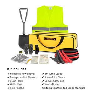 Kit de secours automobile d'hiver, sécurité, <span class=keywords><strong>assistance</strong></span> routière d'urgence, outil de panne automobile, kit de survie et de sauvetage - Product Image 6