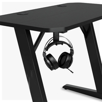 Meja Gaming Berkualitas Tinggi Sampel Gratis Terlaris dengan Lampu LED RGB Meja Komputer Meja Gaming Ruang Game Ergonomis Serat Karbon