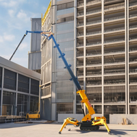 Nouvelle grue araignée diesel américaine de 8 tonnes avec capacité de charge de 3 tonnes, mini-grue sur chenilles intégrant moteur, pompe et roulement