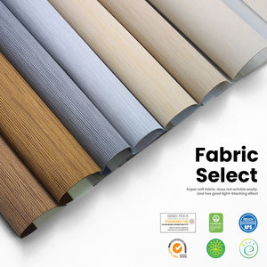 Smart Dual Layer Electric Day Night Blackout Tuya <span class=keywords><strong>Google</strong></span> WiFi Smart APP Control remoto Persianas cebra motorizadas para Windows - Product Image 3