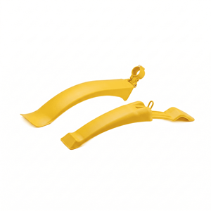 Garde-boue arrière réglable Sunnywheel SW-654FR pour vélo de cross-country, ajustement universel pour roues de 24 à 26 pouces, garde-boue en plastique durable, sans outil - Product Image 3