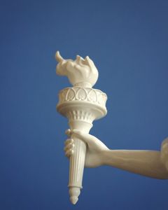 Nghệ sĩ nổi tiếng 'khổng lồ nhựa bức tượng của tự do <span class=keywords><strong>New</strong></span> <span class=keywords><strong>York</strong></span> lưu niệm đẩy cho Pop điêu khắc cho bộ sưu tập - Product Image 6