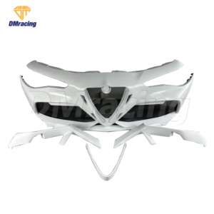 Parachoques delantero de fibra de vidrio estilo Gtam para <span class=keywords><strong>Alfa</strong></span> Romeo Giulia Kit de carrocería - Product Image 1