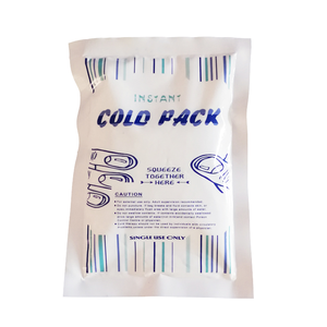 Custom Instant Ice Pack, Disposable Cold Packs, Cold Therapy Compress for Emergency First Aid, Sports Injuries, Swelling, Etc