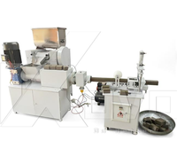 Petite ligne de production de savon de toilette et de bain, machine à fabriquer le savon de lessive, extrudeuse de savon à vis avec coupeur