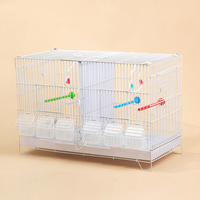 Cage à Oiseaux en Métal Meilleure Vente, Cage pour Canaris Pigeons Moineaux Perroquets, Petite Maison pour Animaux de Compagnie à Vendre