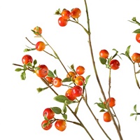 Moderne minimalistische lichte luxe decoratieve bloemen Geluksfruit Kleine appels Kunstmatige vruchten Kleine bessen Chinese stijl