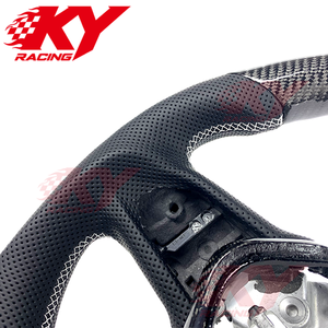 Accesorios Interiores para Automóviles, Volante de Carreras de Fibra de Carbono para Infiniti Q60 Q60S Q50S Q50L Nissan Skyline 350GT Coupé - Product Image 2