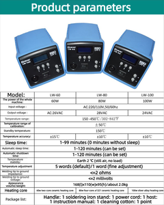 Station de soudage haute puissance Longwei 100W avec affichage numérique <span class=keywords><strong>intelligent</strong></span> - Product Image 6