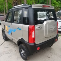 NUEN Voiture Électrique Longue Portée Économique 5 Portes 4 Places Moteur 1000 W Pneus 4.00-10 Alliage d'Aluminium Clé à Distance pour Passagers