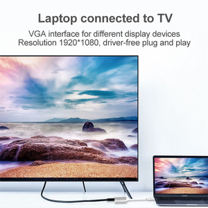 USB-C Cáp Chuyển Đổi USB 3.1 <span class=keywords><strong>Type</strong></span>-C Sang <span class=keywords><strong>DVI</strong></span> 1080P Thay Thế Phù Hợp Với Màn Hình Máy Tính Xách Tay Macbook - Product Image 5